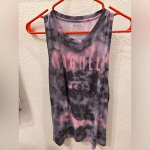 Nobull women’s muscle tee tie dye